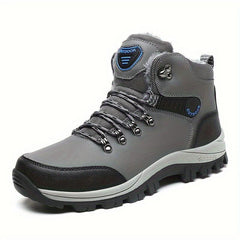 Men's Hiking Boots Plush Lining Non Slip Snow Boots