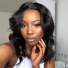 Matte Wig For Women Medium length Curly Hair Rose Mesh Head Cover