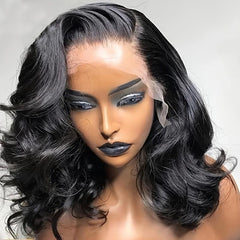 Short Curly Wig Natural Shaggy Wavy Matte Silk Synthetic Curl