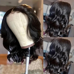 Short Curly Wig Natural Shaggy Wavy Matte Silk Synthetic Curl