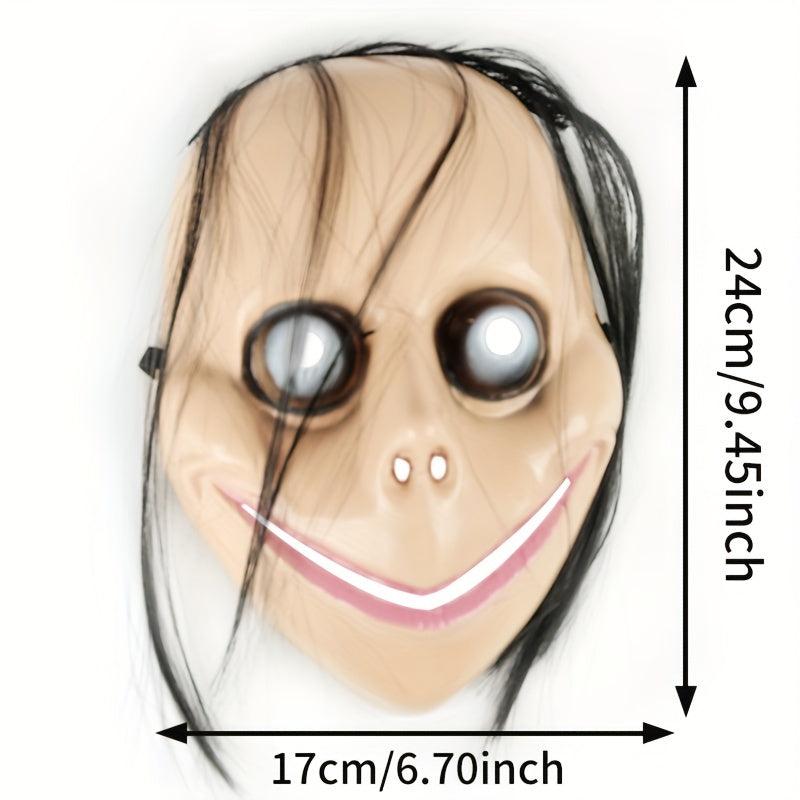 Men's Halloween Mask Tricky Masquerade Haunted House Prop Funny Headgear