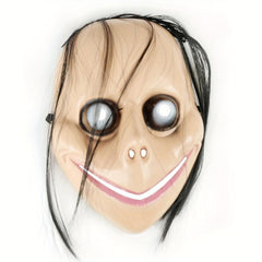 Men's Halloween Mask Tricky Masquerade Haunted House Prop Funny Headgear