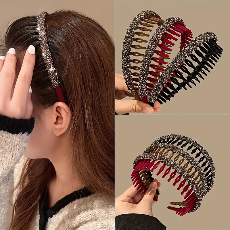 Sparkling Rhinestone Headband Hair Band Hair Hoop Hair Accessories