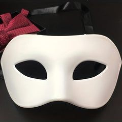 Men's Masquerade Ball Mask Handsome Half Face Plastic Decoration