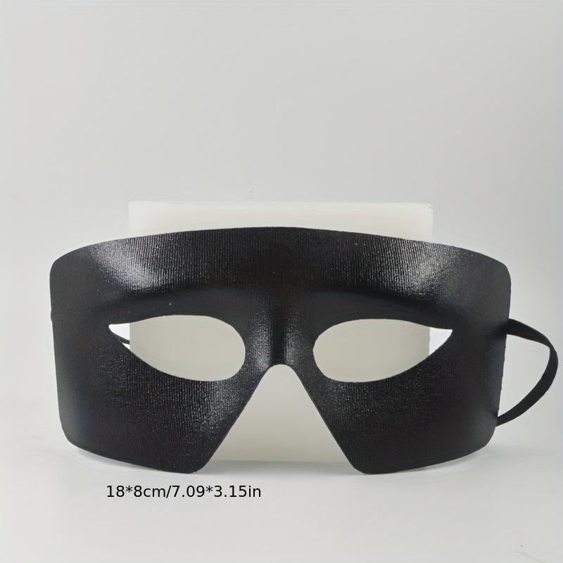 Men's Masquerade Ball Mask Handsome Half Face Plastic Decoration
