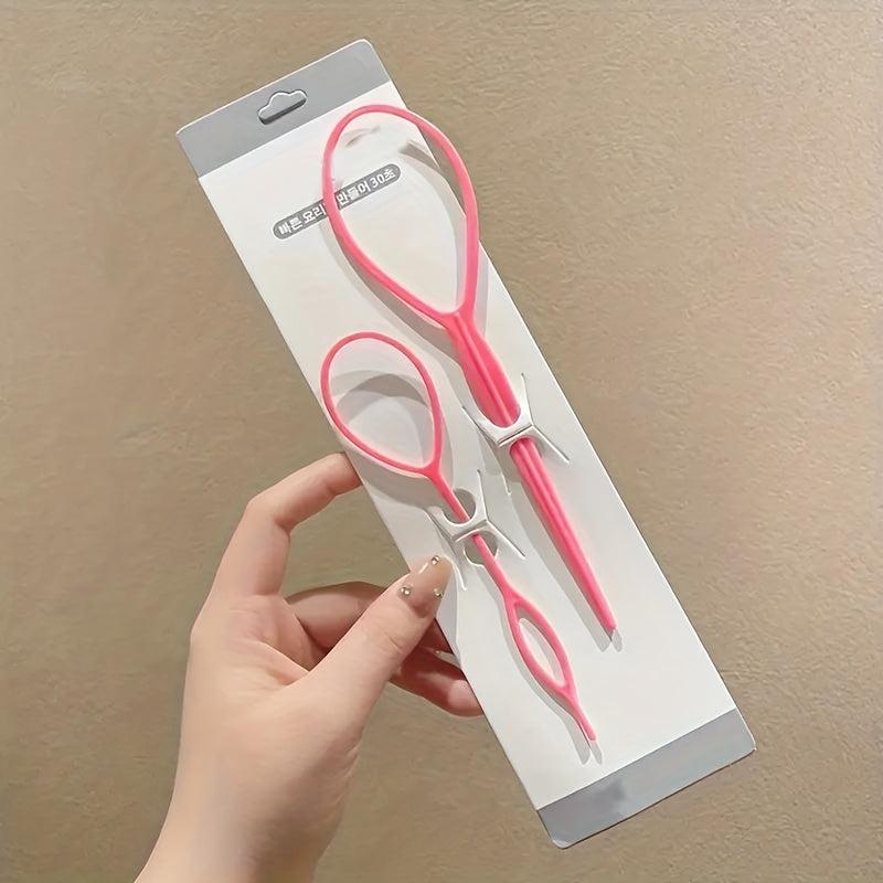 2pcs Hair Styling Hair Tool Hair Loop Hair Accessories Sets