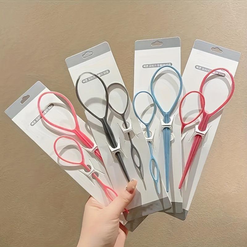 2pcs Hair Styling Hair Tool Hair Loop Hair Accessories Sets