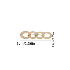 Men's Chain Pin Brooch Waist Tighting Clip Safety Pin Brooch Sweater