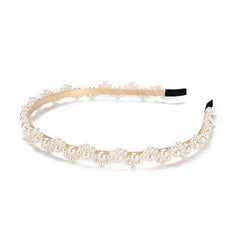 Pearl Hairband Non Slip Head Hoop Decorative Hair Accessories For Women Girls