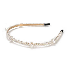 Pearl Hairband Non Slip Head Hoop Decorative Hair Accessories For Women Girls