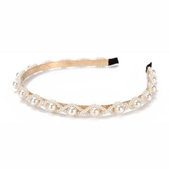 Pearl Hairband Non Slip Head Hoop Decorative Hair Accessories For Women Girls