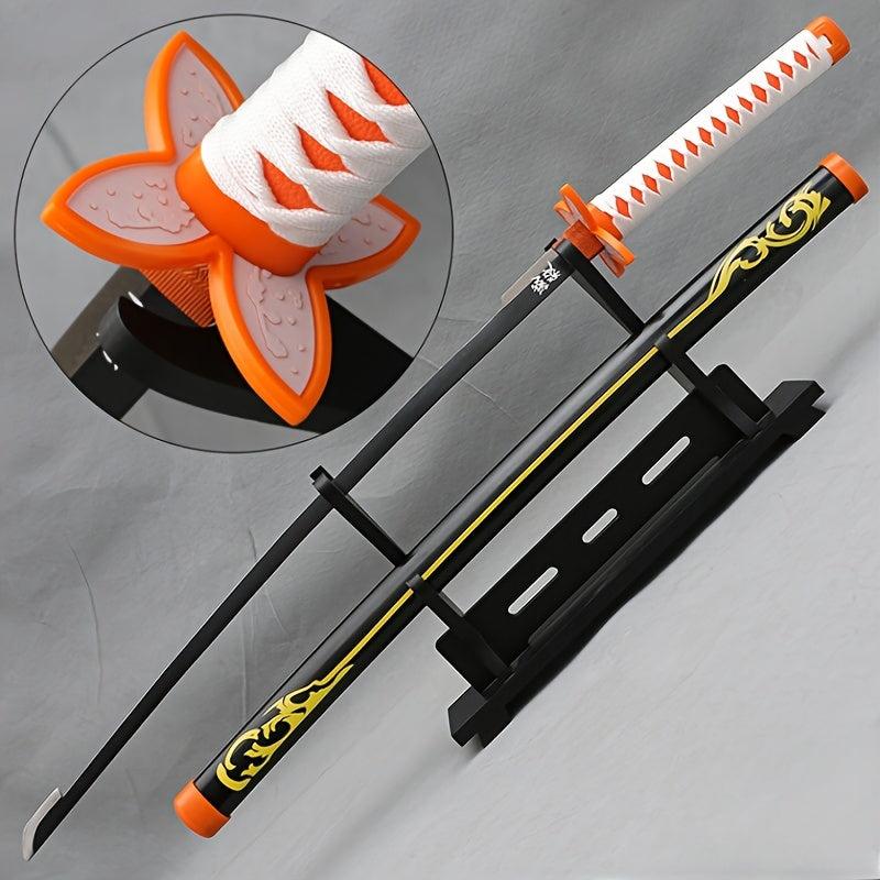 Bamboo Samurai Anime Prop Sword for Halloween Cosplay
