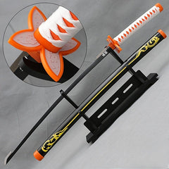 Bamboo Samurai Anime Prop Sword for Halloween Cosplay