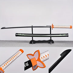 Bamboo Samurai Anime Prop Sword for Halloween Cosplay