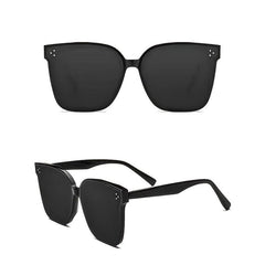 Men's Large Frame Square Sunglasses Casual Decorative Shades