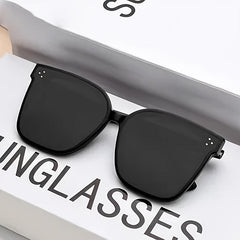 Men's Large Frame Square Sunglasses Casual Decorative Shades