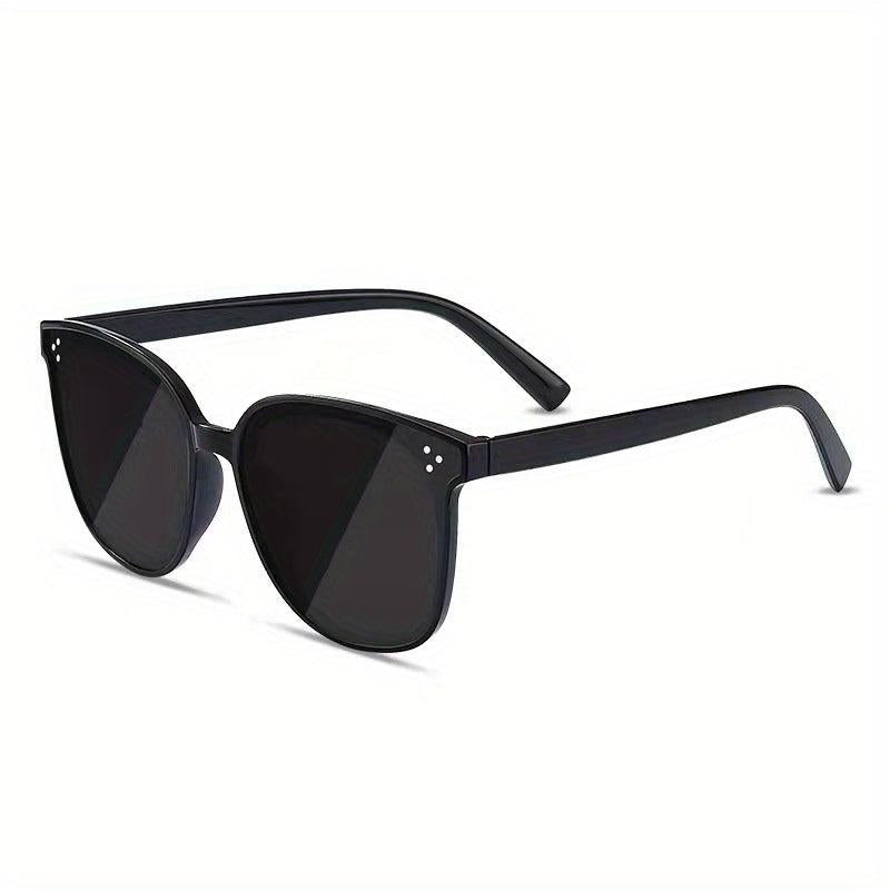 Men's Large Frame Square Sunglasses Casual Decorative Shades