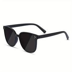 Men's Large Frame Square Sunglasses Casual Decorative Shades