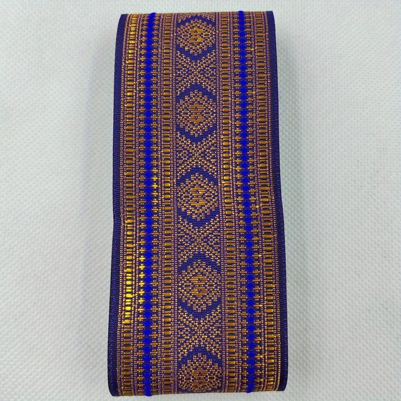 Vintage Jacquard Ribbon Embroidered Lace 2 Yards 2inch for Sewing Crafts