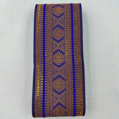 Vintage Jacquard Ribbon Embroidered Lace 2 Yards 2inch for Sewing Crafts