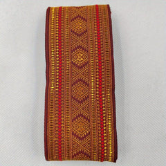 Vintage Jacquard Ribbon Embroidered Lace 2 Yards 2inch for Sewing Crafts