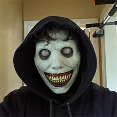 Latex Eyed Demon Mask for Halloween Party Costume
