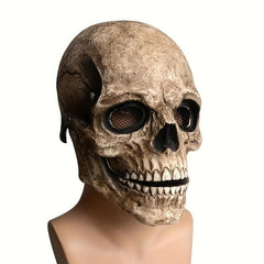 Halloween Party Cosplay Skull Mask Funny Tricky Latex Mask