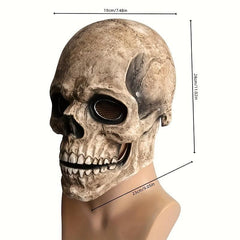 Halloween Party Cosplay Skull Mask Funny Tricky Latex Mask