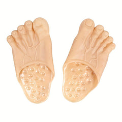 Funny Feet Slippers Barefoot Shoes Costume Party Dress Up Shoes