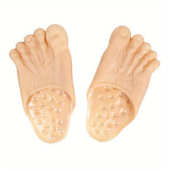 Funny Feet Slippers Barefoot Shoes Costume Party Dress Up Shoes