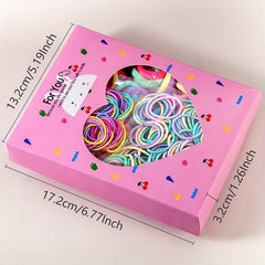 Hair Accessories Gift Set Candy Hair Clip Hair Tie Jewelry Set