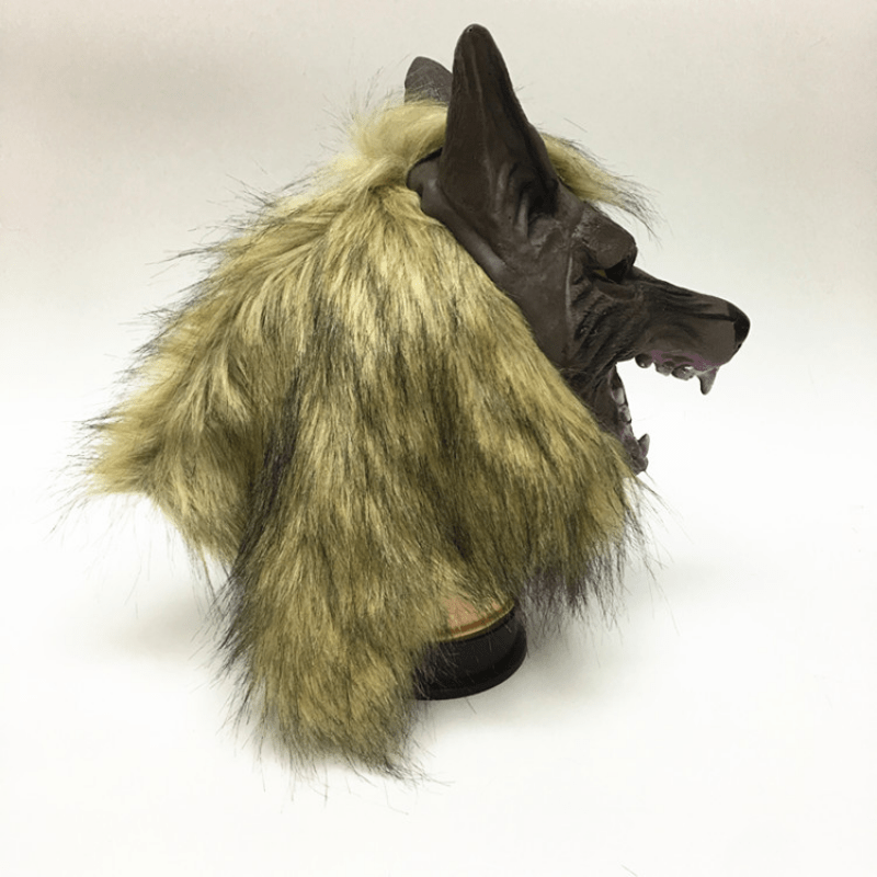 Men's Halloween Mask Wolf Head Horror Dress Props