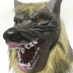 Men's Halloween Mask Wolf Head Horror Dress Props