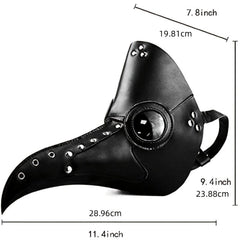 Steampunk Bird Beak Mask for Halloween Cosplay