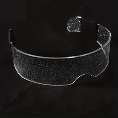 Men's LED Luminous Glasses USB Charging Tech Glasses
