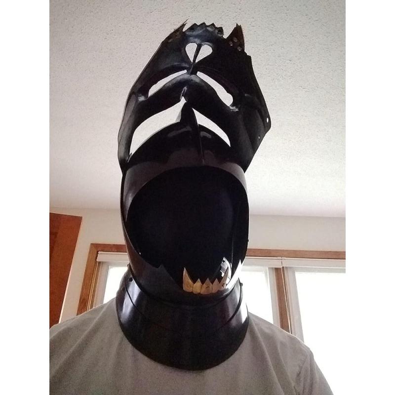 4pcs Men's Full Face Masks Halloween Cosplay Polyester Mask