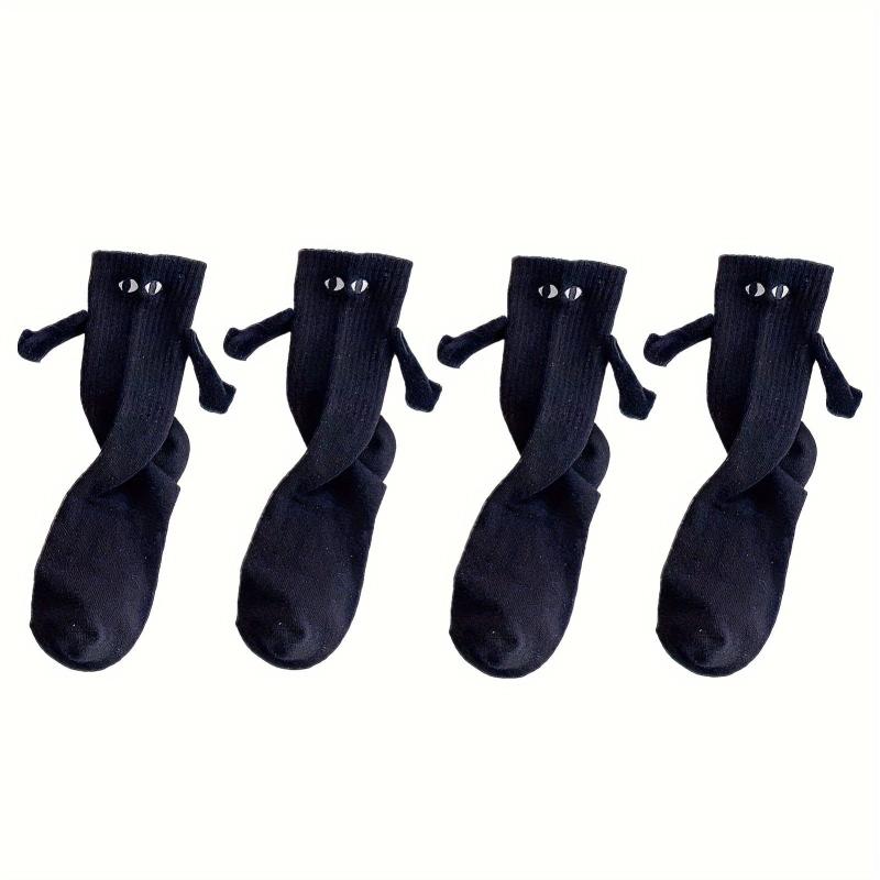 Creative Magnetic Holding Hands Socks Couple Suit