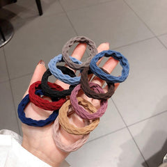 Morandi Seamless Rubber Band Hair Scrunchies Hair Tie Set