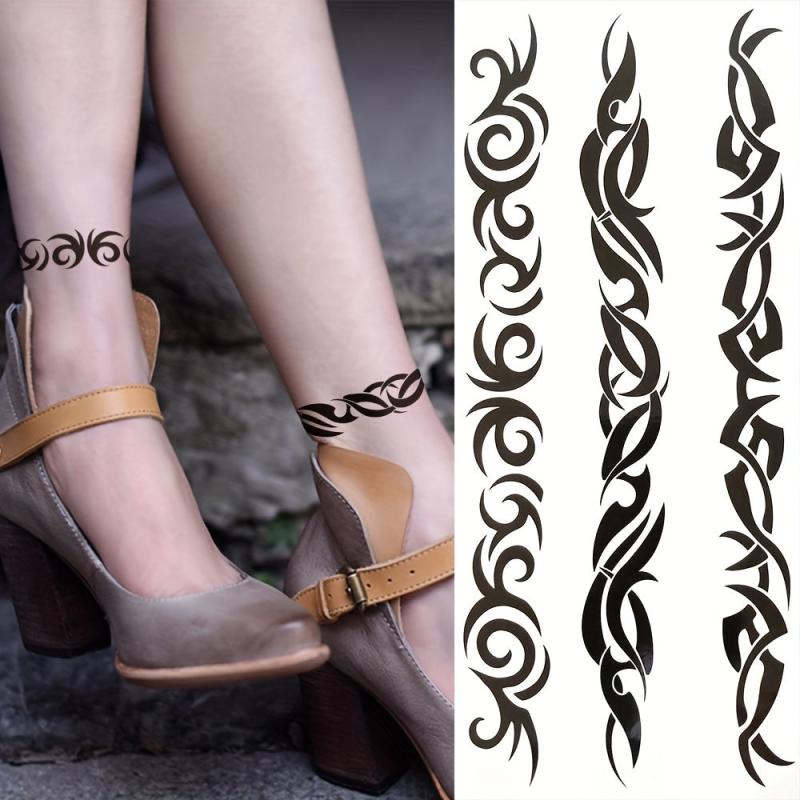 Waterproof Disposable Bracelet 3D Tattoo Sticker