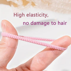 Hair Ties & Clips Gift Set Flowers Shaped Elastic Bands 780pcs