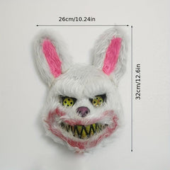 Halloween Rabbit Mask - Bloody Rabbit Horror Funny Dress Up