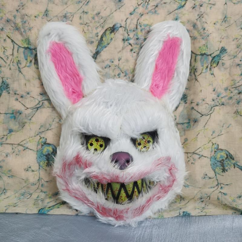 Halloween Rabbit Mask - Bloody Rabbit Horror Funny Dress Up