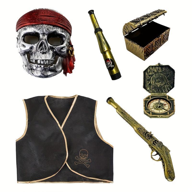 Halloween Pirate Costume Accessories Set