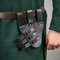 Viking Sword Belt Sheath Scabbard Holder Cosplay Costume Props