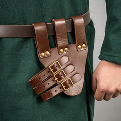 Viking Sword Belt Sheath Scabbard Holder Cosplay Costume Props