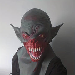 Horror Devil Face Mask Masquerade Halloween Show Props Creepy Face Mask