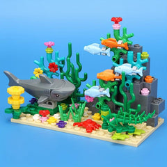 Underwater Animal Building Blocks Set Creative Fish Toys