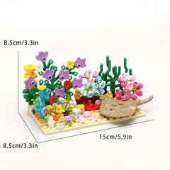 Underwater Animal Building Blocks Set Creative Fish Toys