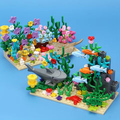 Underwater Animal Building Blocks Set Creative Fish Toys