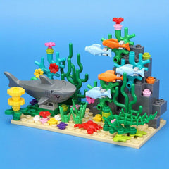 Underwater Animal Building Blocks Set Creative Fish Toys